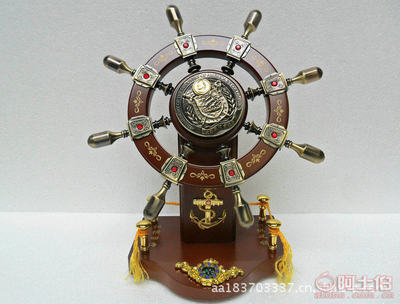 商海舵手 寓意深遠的商務禮品與家居裝飾